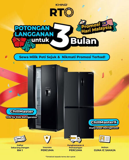 Miliki peralatan rumah impian TANPA deposit & TANPA loan bank. Hanya bayar bulanan serendah RM99 sebulan — barang terus sampai ke rumah!